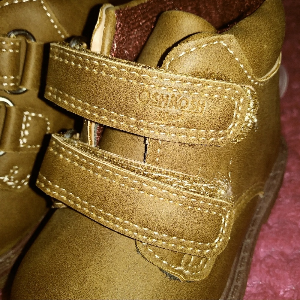 💥4/$20  Osh Kosh Boots, Baby Size 2, BNWT, - Picture 7 of 7